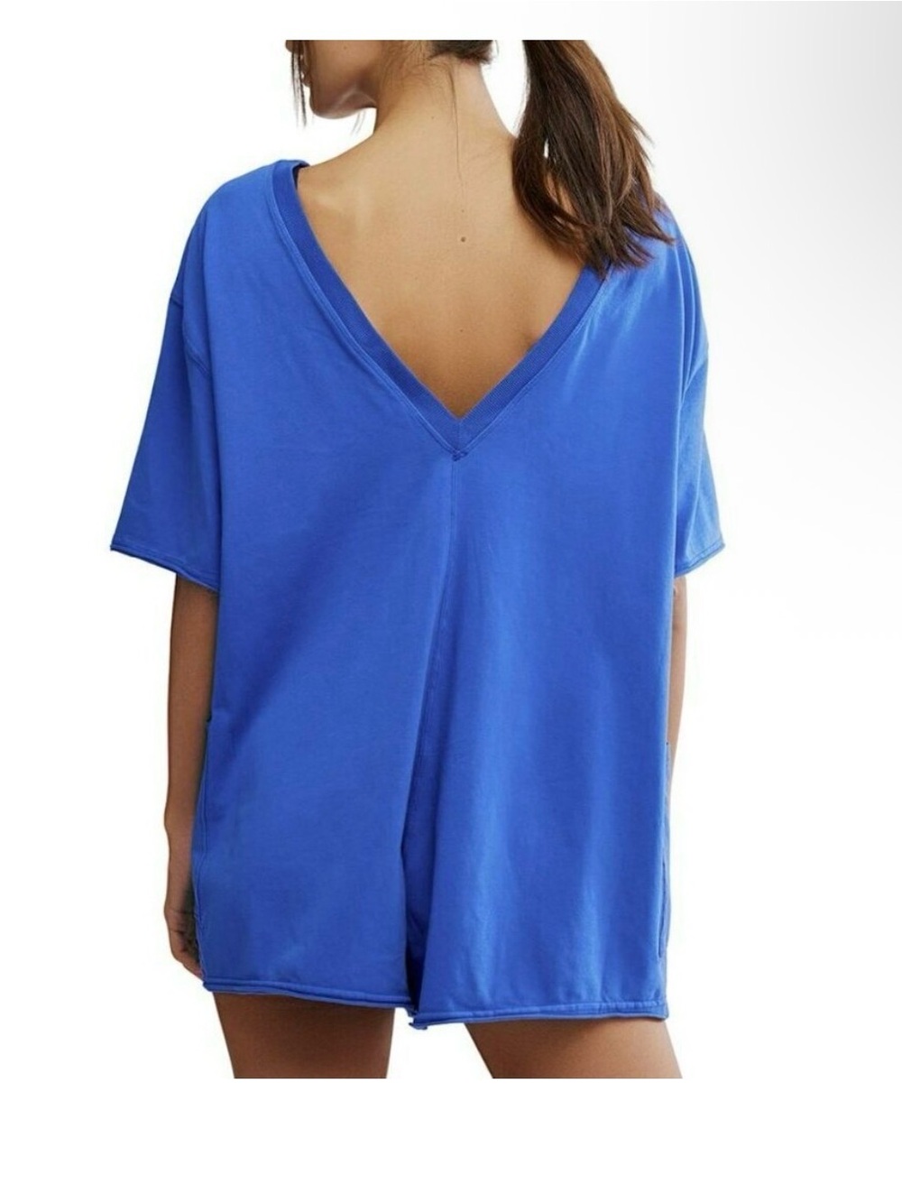 Free People Movement Hot Shot Tee Romper Size S - Picture 2 of 6